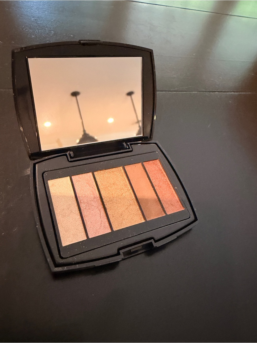 Lancome Warm Shimmer Eyeshadow Quintet - Champagne, Pink, Gold, Bronze, Copper